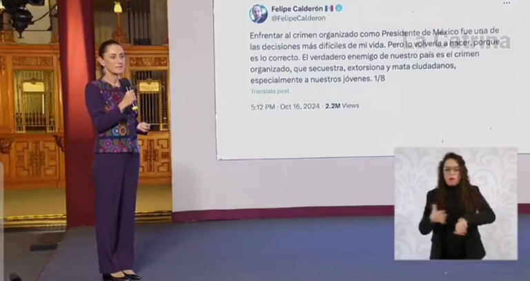 Sheinbaum y Calderón: El Duelo de la Verdad en la Arena Digital