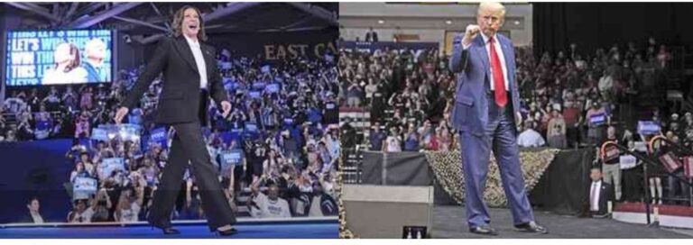 Trump y Harris en la batalla por el voto latino: un electorado dividido en busca del “mal menor”