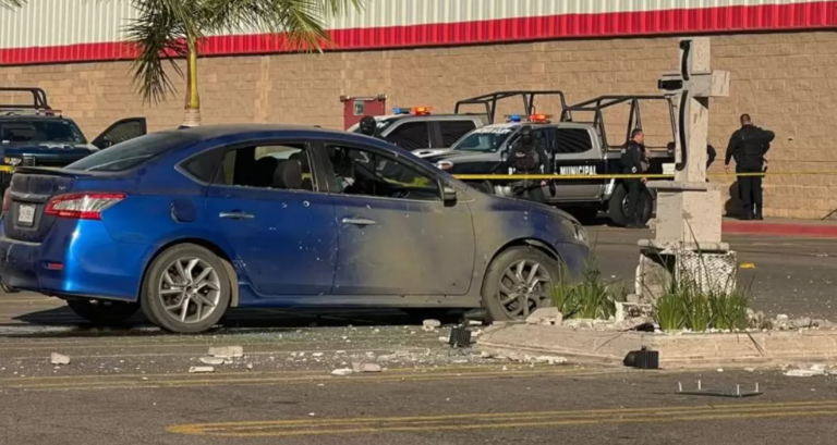 Explosión destruye cenotafio de Edgar Guzmán López en Culiacán en medio de guerra entre cárteles