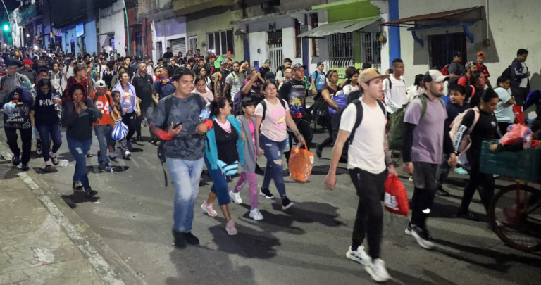 La primera caravana del año: un grito de esperanza en la frontera sur