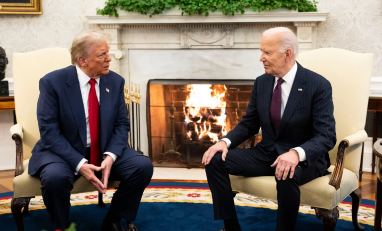 𝗕𝗶𝗱𝗲𝗻 𝘆 𝗧𝗿𝘂𝗺𝗽 𝗖𝗼𝗹𝗮𝗯𝗼𝗿𝗮𝗻 𝗽𝗮𝗿𝗮 𝗔𝗹𝗰𝗮𝗻𝘇𝗮𝗿 𝗔𝗹𝘁𝗼 𝗮𝗹 𝗙𝘂𝗲𝗴𝗼 𝗲𝗻 𝗚𝗮𝘇𝗮