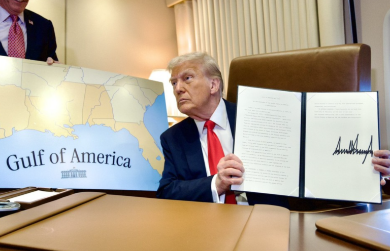 Trump Borra a México del Mapa: Renombra el Golfo y Celebra la Apropiación