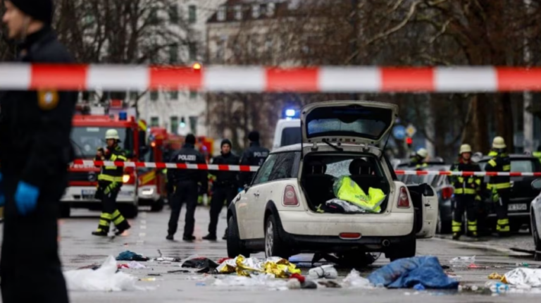Atropellamiento masivo en Múnich: Detienen a afgano por ataque terrorista durante manifestación