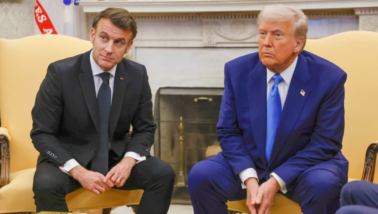 Macron fracasa en su intento de ‘recalibrar’ la política de Trump hacia Ucrania y regresa ‘humillado