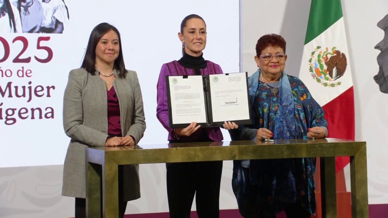 Sheinbaum firma decreto para blindar la soberanía de México frente a injerencia extranjera