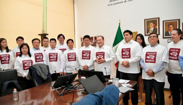 Sonora apuesta por la electromovilidad y tecnología sustentable con Foxconn y Olinia