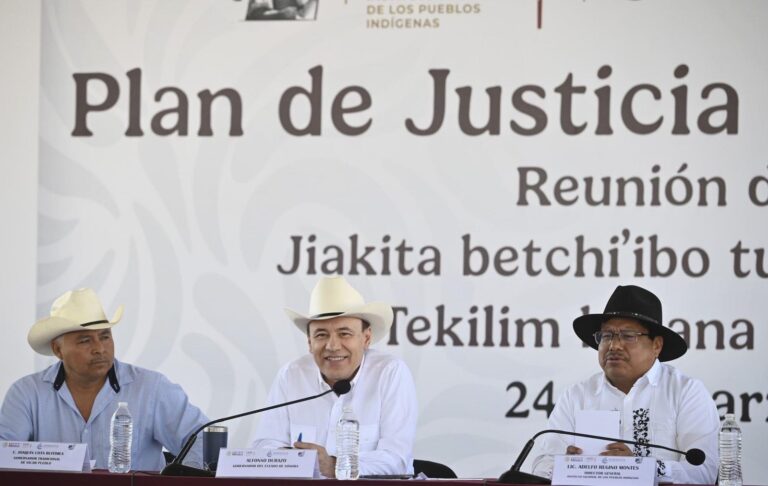 Sonora avanza en Plan de Justicia Yaqui con inversión millonaria en agua y desarrollo