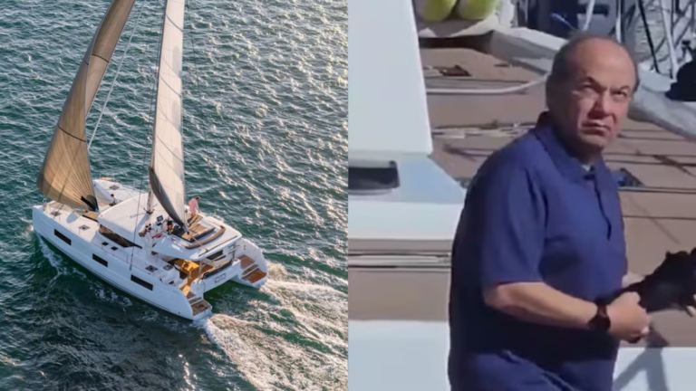 Calderón y Zavala en Yate de Lujo Desatan Polémica y Críticas