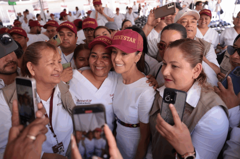 Sheinbaum reafirma soberanía nacional y justicia social en gira por Baja California Sur