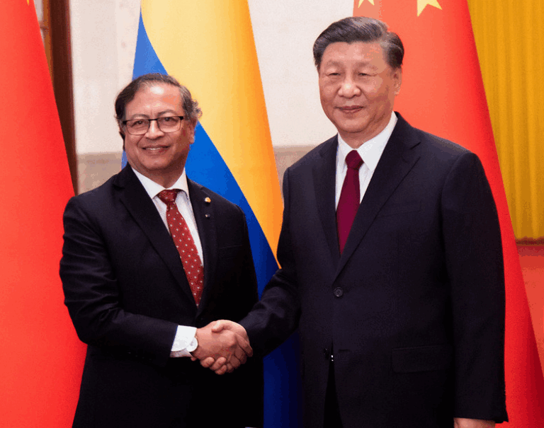 Colombia y China sellan un ambicioso acuerdo de cooperación bajo la sombra de tensiones con EE.UU.