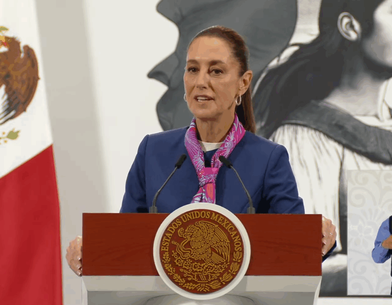 Sheinbaum arremete contra Salinas Pliego: ‘¿Cómo habla de Estado de Derecho quien evade impuestos?’