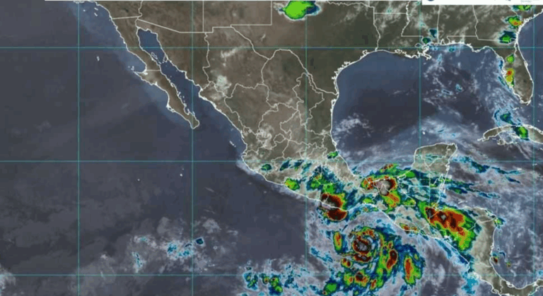 Huracán Erick amenaza México: Alerta máxima en Oaxaca y Guerrero