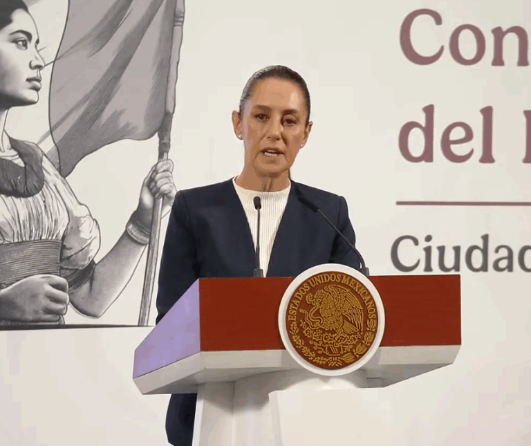 Sheinbaum califica de antipatriota a oposición por críticas a participación en G7