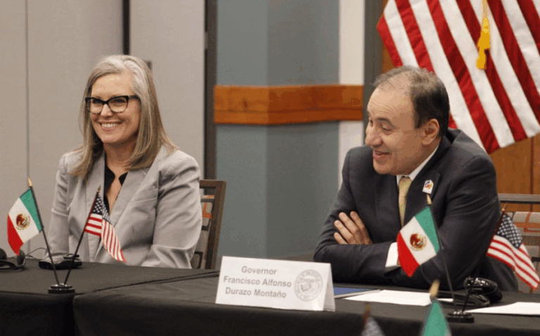 Sonora y Arizona fortalecen alianza binacional en cumbre clave frente a tensiones migratorias