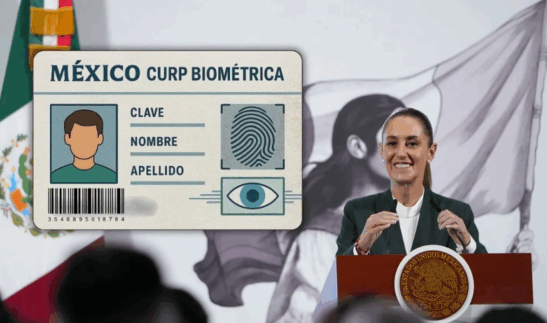Sheinbaum Aclara que la CURP Biométrica es Opcional y Sin Costo para los Mexicanos