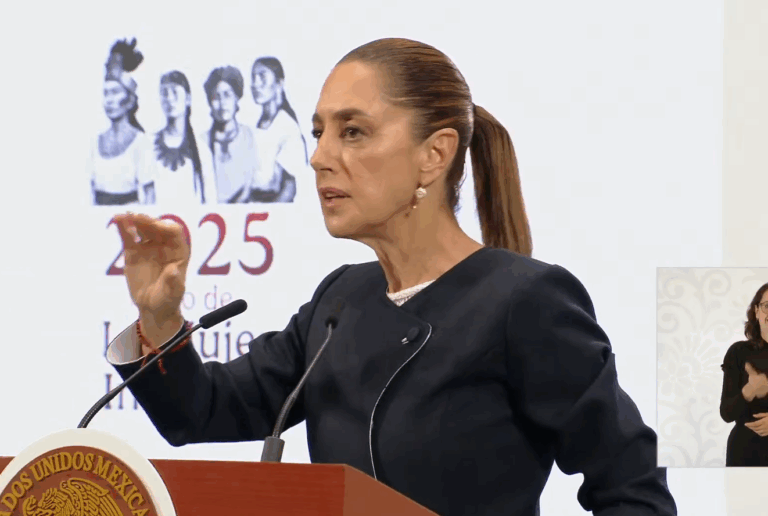 Sheinbaum Descalifica a Marea Rosa por Nexos con INE y Falta de Propuestas