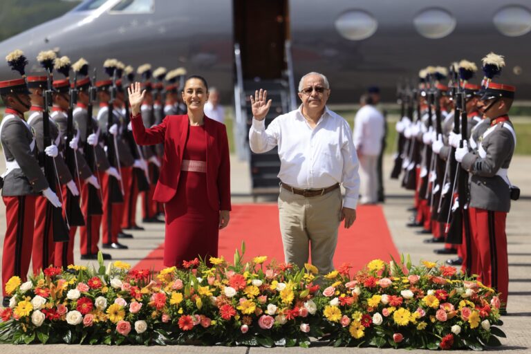 Sheinbaum inicia visita clave en Guatemala para fortalecer seguridad y cooperación energética
