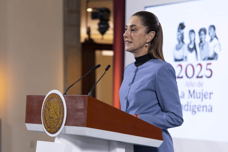 Sheinbaum Condena el Genocidio en Gaza y Reafirma el Reconocimiento Diplomático a Palestina.