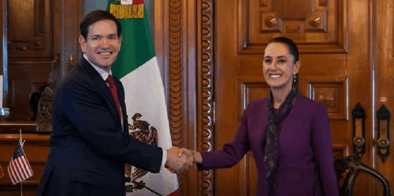 Rubio Destaca “Cooperación Histórica” de Seguridad Entre México y EE.UU.