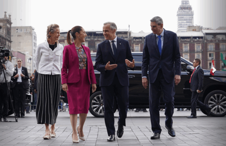 Sheinbaum Recibe al Primer Ministro Canadiense para Fortalecer la Alianza Bilateral