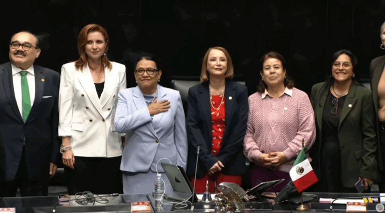 Rosa Icela Rodríguez Anuncia “Cero Corrupción y Cero Impunidad” en Comparecencia ante Senado