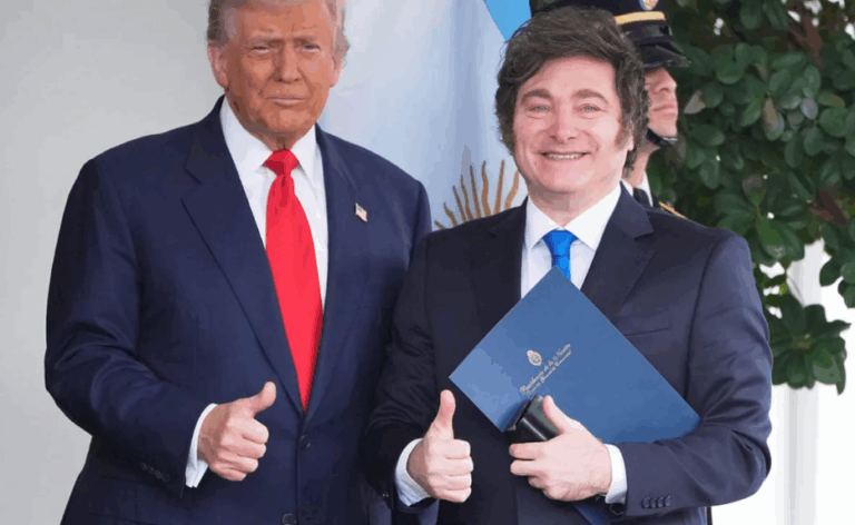 “Trump amenaza a Argentina: ‘Sin Milei, sin ayuda’”