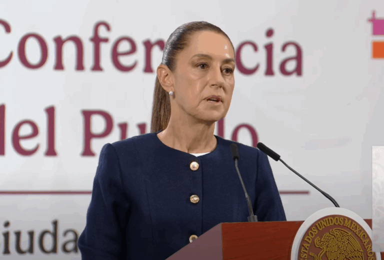 “Sheinbaum acusa al PAN de falta de sensibilidad en plena emergencia nacional”