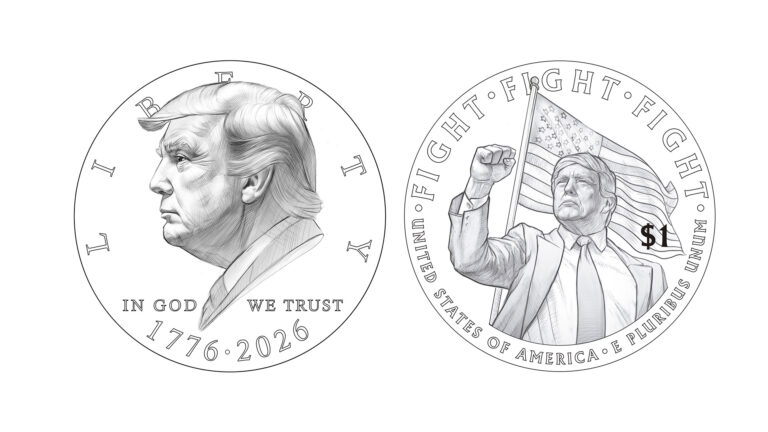 Tesoro Estadounidense Considera Acuñar Moneda de Trump para Aniversario Patrio