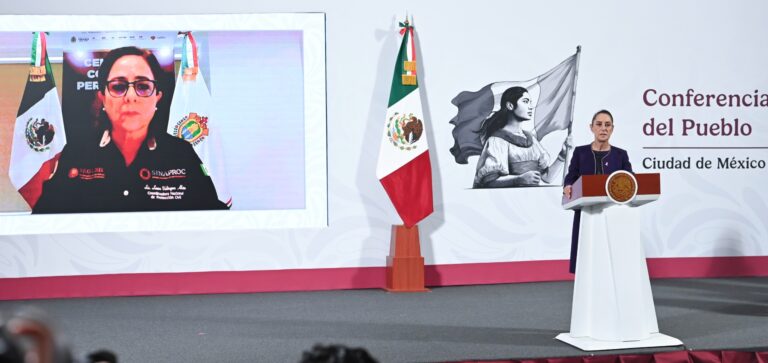 “México en emergencia: Sheinbaum da parte diario de rescate tras lluvias devastadoras”