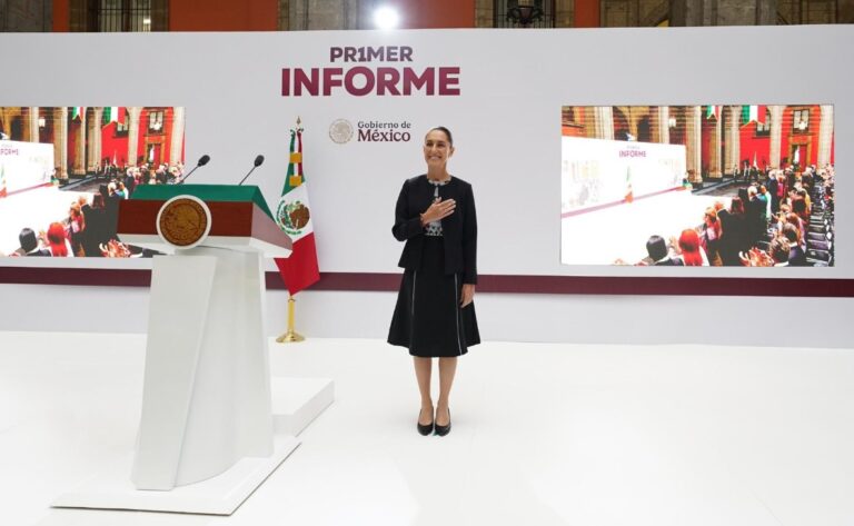 Sheinbaum Registra Aprobación Histórica de hasta 82% en su Primer Año de Gobierno