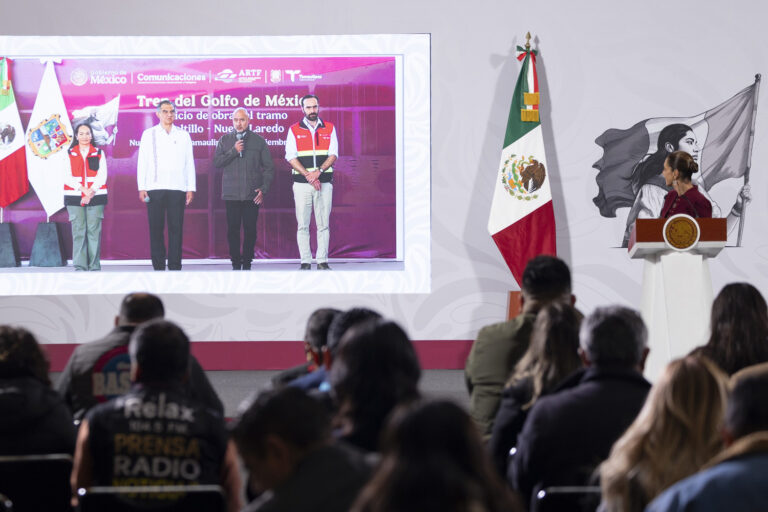 Tren del Golfo arranca: Sheinbaum impulsa la conexión ferroviaria que transformará el norte de México