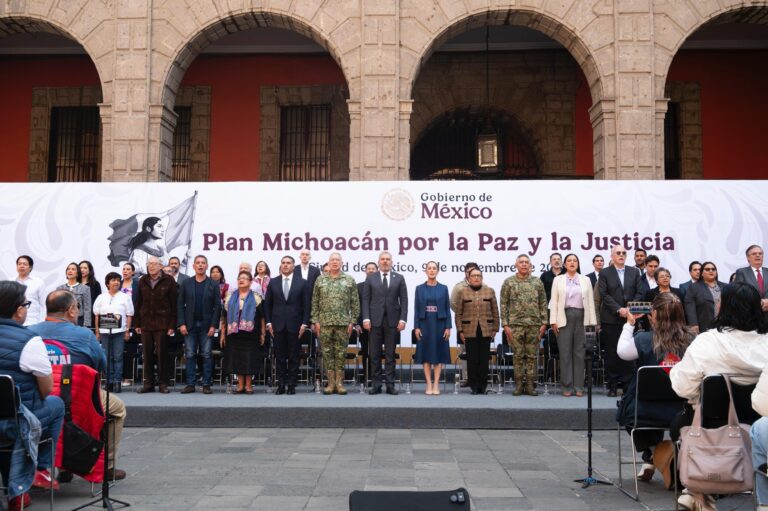 Gobierno Lanza Plan Michoacán: 57,000 MDP y 12 Ejes para Recuperar la Paz
