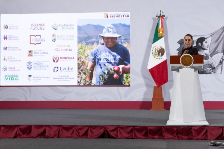 Programas del Bienestar Llegan a 32.8 Millones de Mexicanos con Inversión de 850 Mil Millones de Pesos.