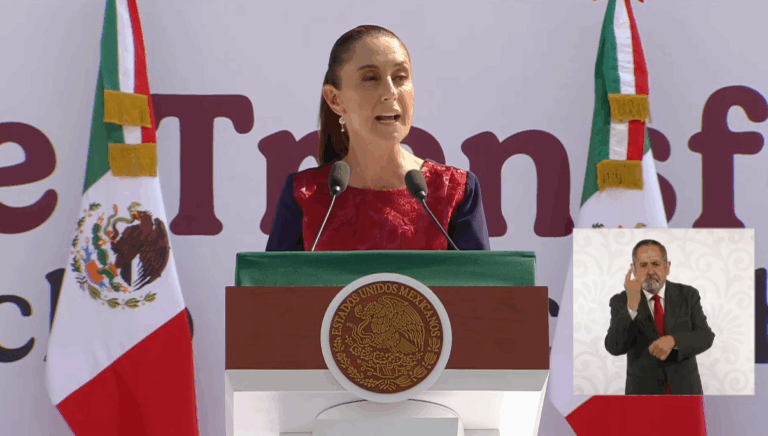 Sheinbaum Lidera Masiva Marcha de 600 Mil Personas por los 7 Años de la Transformación