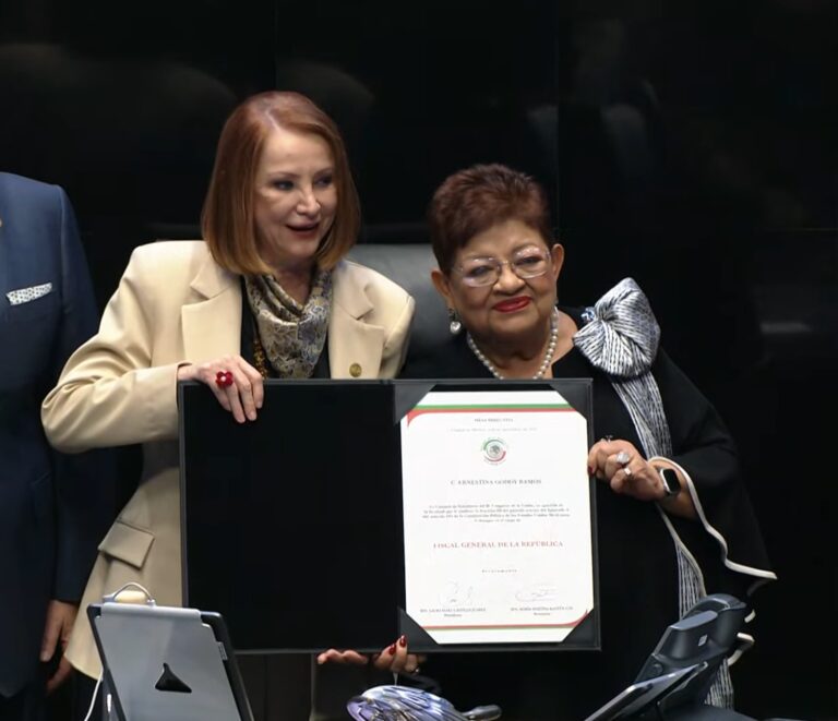El Senado Ratifica a Ernestina Godoy como la Nueva Fiscal General de la República