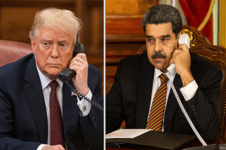 Trump Confirma Llamada con Maduro en Medio de Presión Militar de EE.UU. en el Caribe.