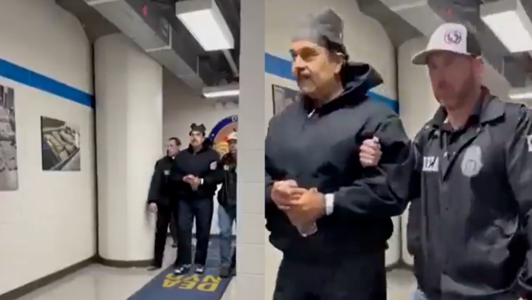 Maduro herido y escoltado por la DEA: filtran video de su llegada a EE.UU.