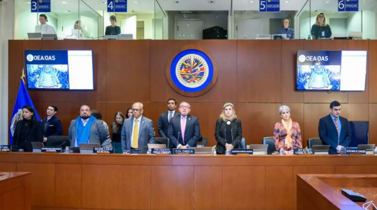 México exige en la OEA: “Ninguna intervención en Venezuela. La paz se construye sin tutelajes”