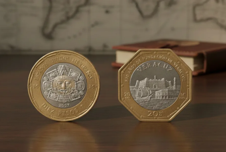 México estrena nuevas monedas con símbolos nacionales y alta seguridad