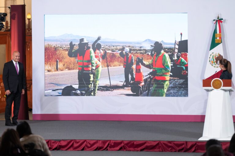 Sheinbaum Despliega un Plan de 50,000 mdp para Rescatar 18,000 km de Carreteras Federales.