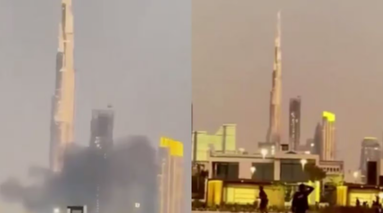 Misiles iraníes sacuden Dubái: el Burj Khalifa es evacuado mientras el fuego arrasa hoteles de lujo