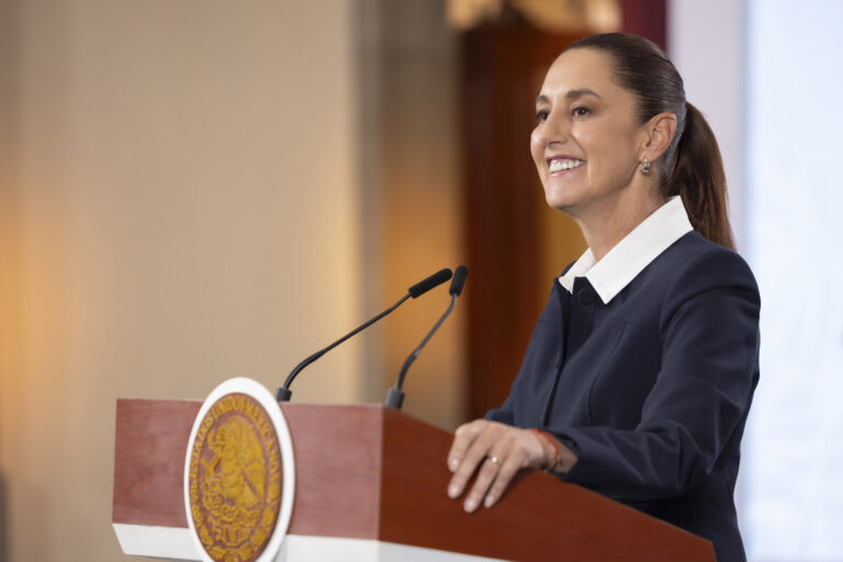 Sheinbaum descarta riesgo terrorista en México pese a la guerra: “Es muy, muy bajo”.