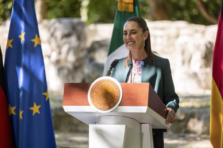 Sheinbaum anuncia interés de empresas alemanas por invertir en México y acuerdos bancarios para digitalizar pagos.