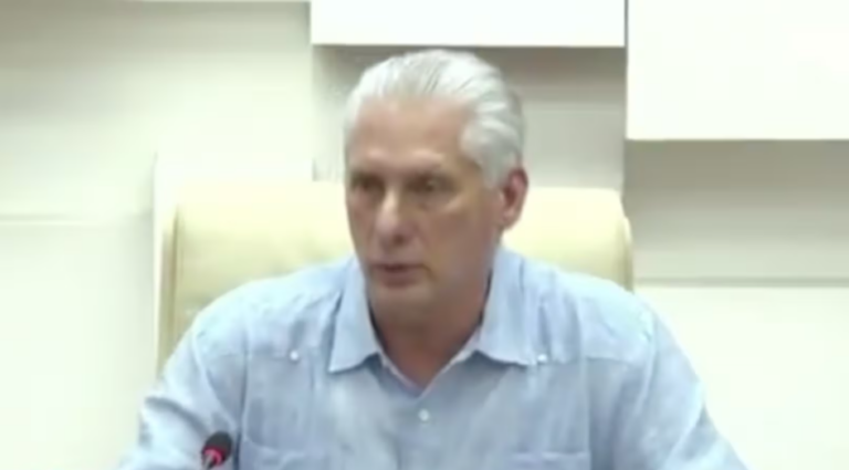 Díaz-Canel confirma contactos con EE.UU. para negociar salidas al bloqueo en medio de la crisis.