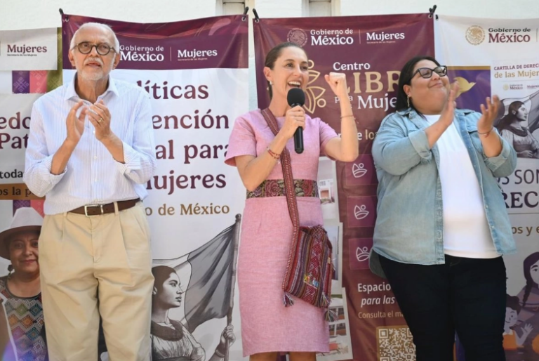 Sheinbaum responde a Trump: “En México gobierna el pueblo, no los cárteles”.