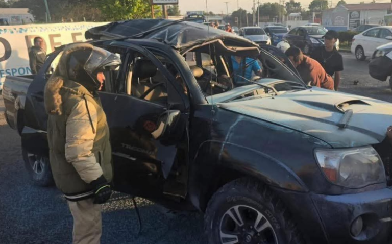 Explosión en la México-Pachuca: dos hombres de Sinaloa murieron al estallar el vehículo que transportaba.