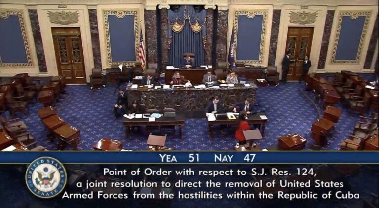 Freno legislativo en Washington: Trump retiene manos libres sobre Cuba