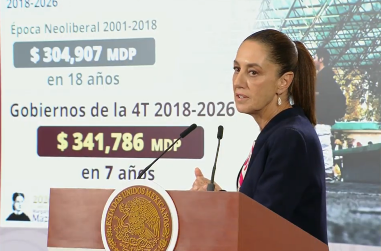 Sheinbaum anuncia 350 mil mdp para escuelas: “La educación es el centro de la transformación”