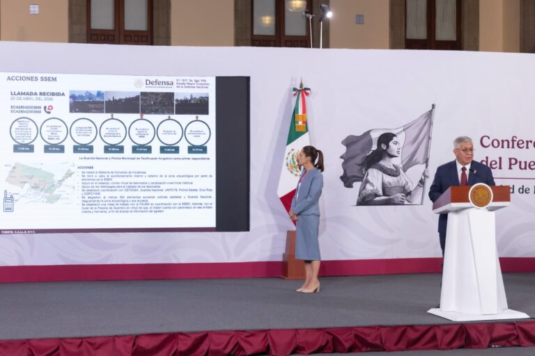 Guardia Nacional evitó masacre en Teotihuacán, revela Sheinbaum