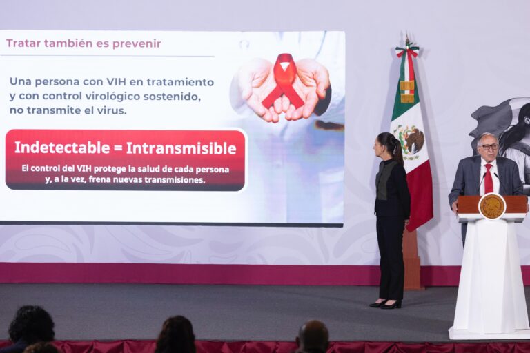 México apunta a eliminar el VIH para 2030: ya cubre tratamiento y control
